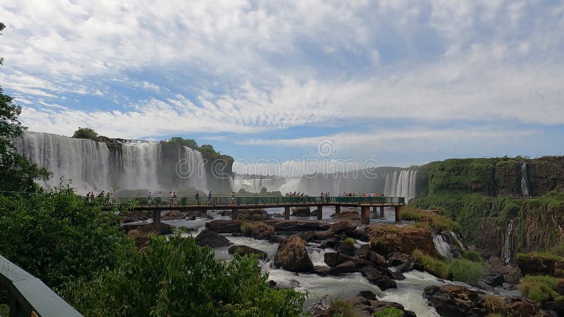 καταρράκτης του είδους cataratas do iguacu.