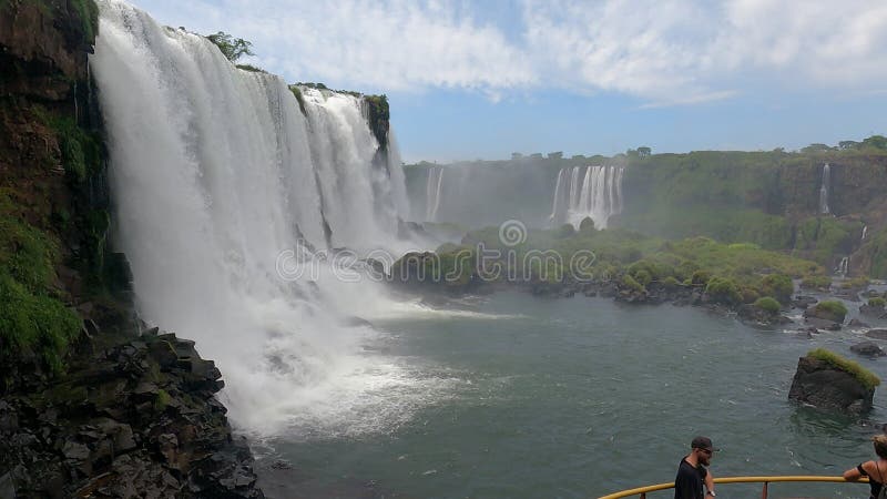 καταρράκτης του είδους cataratas do iguacu.