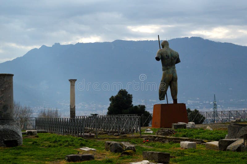 καταστροφές της Πομπηίας στοκ φωτογραφία καταστροφές της Πομπηίας στοκ φωτογραφία