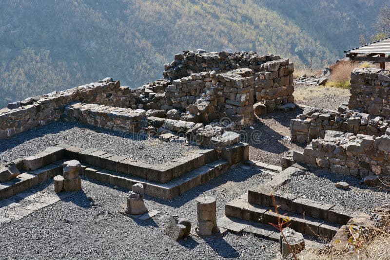 Καταστροφές των αρχαίων κτηρίων στο εθνικό πάρκο Gamla στοκ φωτογραφία με δικαίωμα ελεύθερης χρήσης Καταστροφές των αρχαίων κτηρίων στο εθνικό πάρκο Gamla στοκ φωτογραφία με δικαίωμα ελεύθερης χρήσης