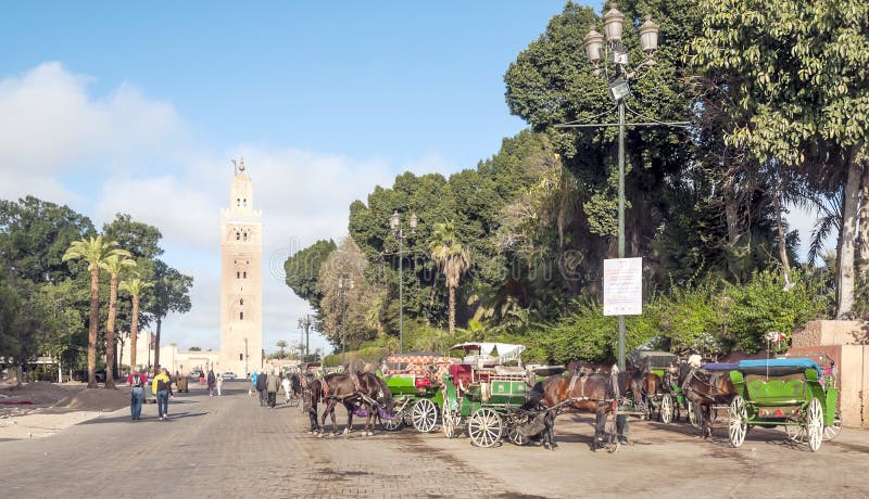 Κεντρικό τετράγωνο του Μαρακές στοκ εικόνες Κεντρικό τετράγωνο του Μαρακές στοκ εικόνες