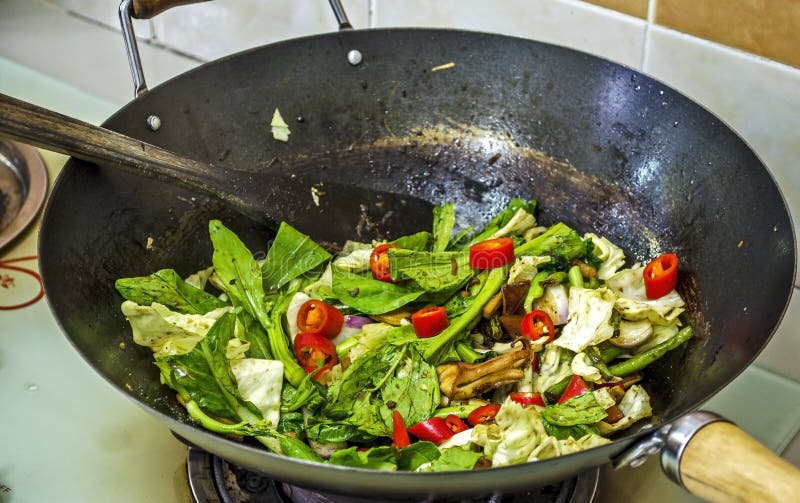 κινεζικά τρόφιμα wok στοκ φωτογραφίες κινεζικά τρόφιμα wok στοκ φωτογραφίες