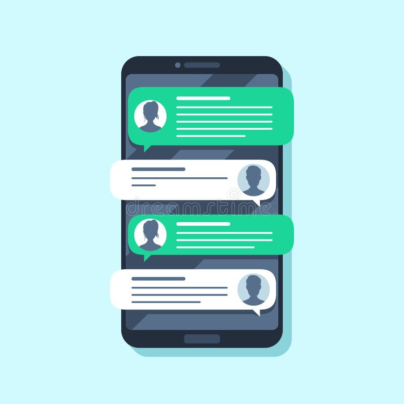 Κινητές ανακοινώσεις sms Texting μήνυμα χεριών στο smartphone, να κουβεντιάσει ανθρώπων Επίπεδη διανυσματική απεικόνιση μετατροπή ελεύθερη απεικόνιση δικαιώματος Κινητές ανακοινώσεις sms Texting μήνυμα χεριών στο smartphone, να κουβεντιάσει ανθρώπων Επίπεδη διανυσματική απεικόνιση μετατροπή ελεύθερη απεικόνιση δικαιώματος