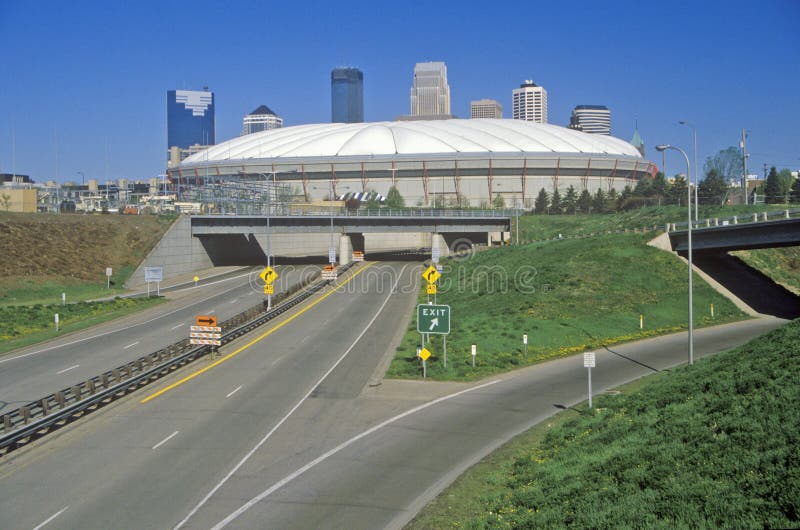 Hubert H. Humphrey Metrodome, Minneapolis, MN. Hubert H. Humphrey Metrodome, Minneapolis, MN