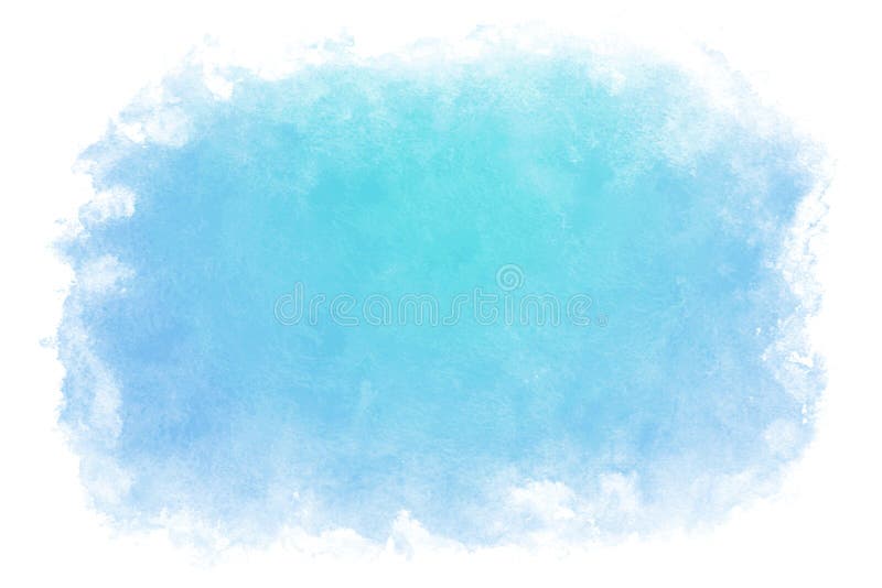 Κλίσης χρώματος υπόβαθρο χρωμάτων watercolor θερινού μπλε νερού αφηρημένο ή φυσικό ελεύθερη απεικόνιση δικαιώματος