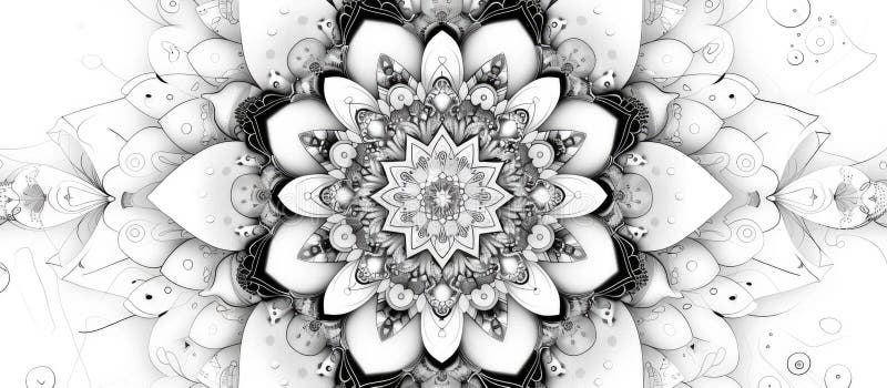 κλασματική σύντηξη κοσμικού mandala σε βαθέα διαστημική τέχνη aig62 διανυσματική απεικόνιση