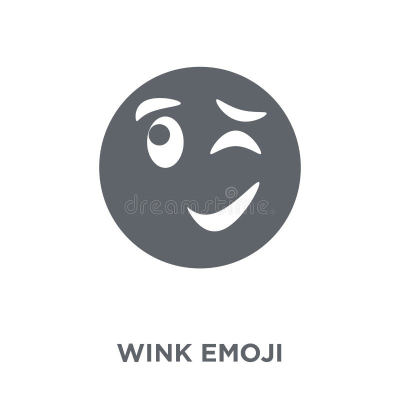 Κλείστε το μάτι εικονίδιο emoji από τη συλλογή Emoji ελεύθερη απεικόνιση δικαιώματος Κλείστε το μάτι εικονίδιο emoji από τη συλλογή Emoji ελεύθερη απεικόνιση δικαιώματος