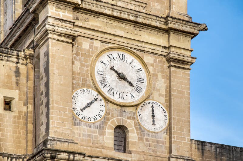 Κοβάλτιο-καθεδρικός ναός Αγίου John σε Valletta, Μάλτα στοκ εικόνα Κοβάλτιο-καθεδρικός ναός Αγίου John σε Valletta, Μάλτα στοκ εικόνα