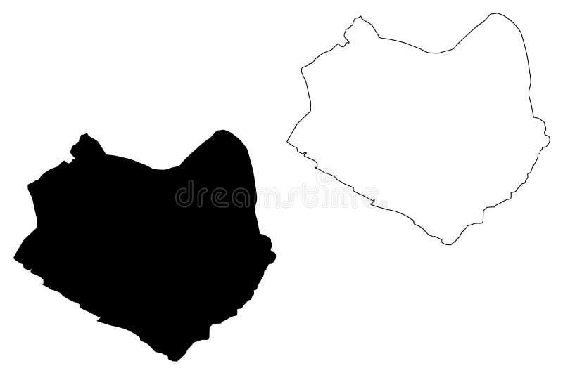 Κομητείες Sinoe της Λιβερίας, Δημοκρατία της Λιβερίας απεικόνιση χάρτη διανύσματος, σχέδιο Sinoe χάρτη διανυσματική απεικόνιση