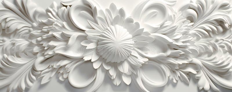 κομψή διακοσμητική λευκή υφή 3d διανυσματική απεικόνιση