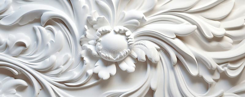 κομψή διακοσμητική λευκή υφή 3d ελεύθερη απεικόνιση δικαιώματος