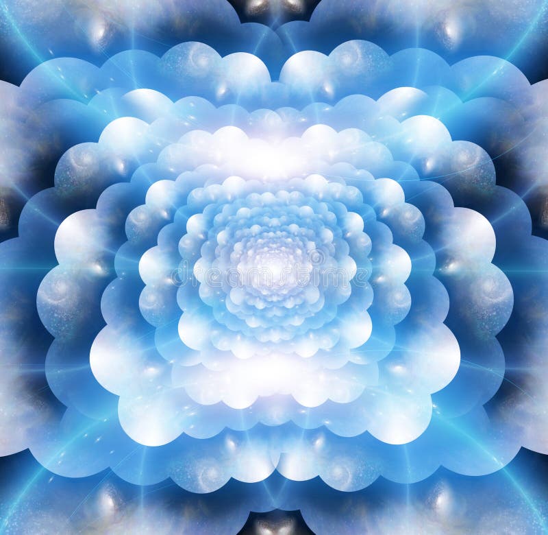 κοσμική απεικόνιση mandala 3d απεικόνιση αποθεμάτων