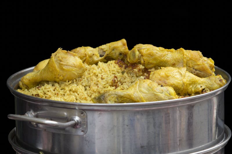 Κοτόπουλο Biryani στοκ εικόνες