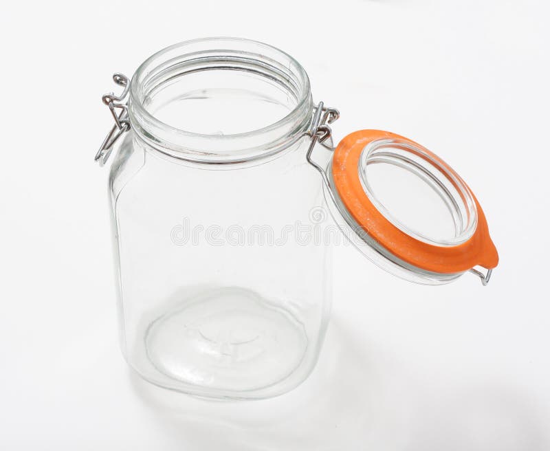 Kitchen jar on a white bg. Kitchen jar on a white bg