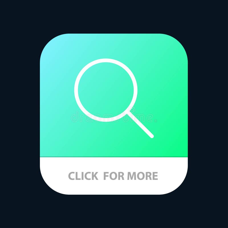 Κουμπί 'Αναζήτηση', 'Έρευνα', 'Βασική', 'Ui Mobile App Έκδοση γραμμής Android και IOS απεικόνιση αποθεμάτων Κουμπί 'Αναζήτηση', 'Έρευνα', 'Βασική', 'Ui Mobile App Έκδοση γραμμής Android και IOS απεικόνιση αποθεμάτων