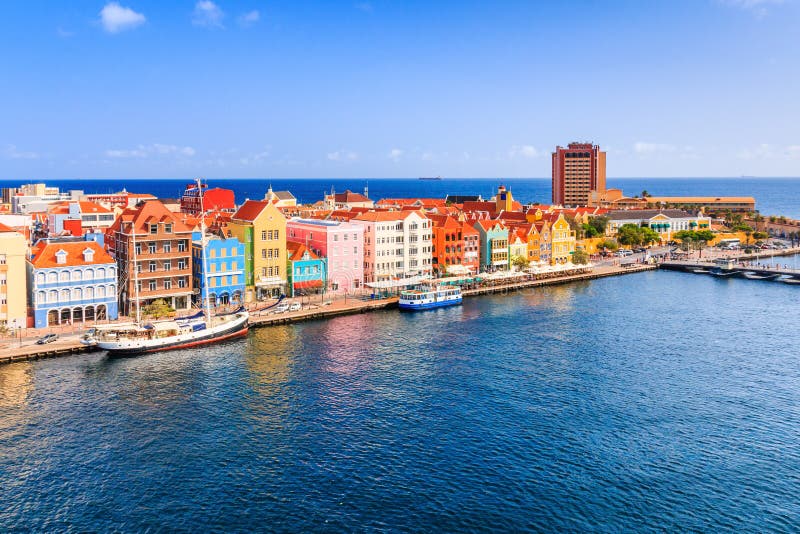 View of downtown Willemstad. Curacao, Netherlands Antilles. View of downtown Willemstad. Curacao, Netherlands Antilles