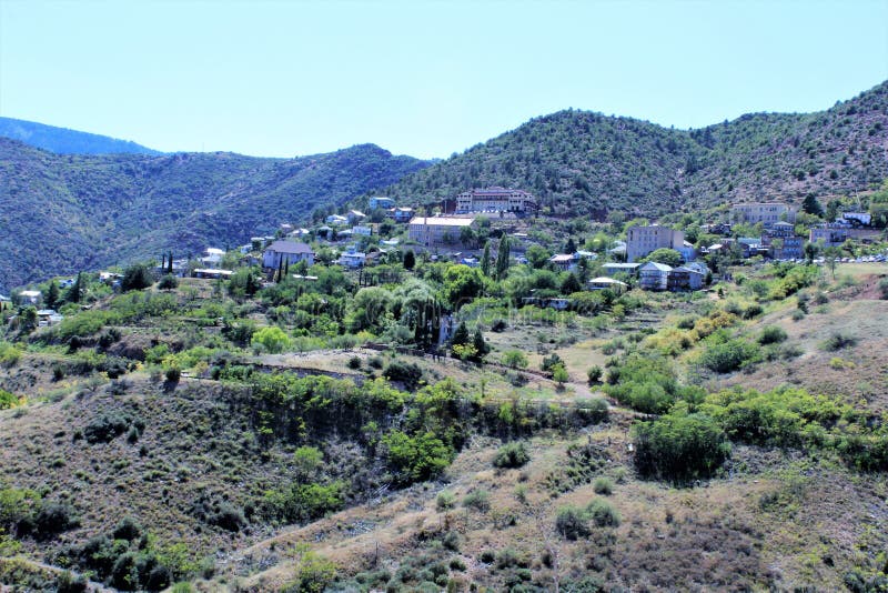 Κρατικό ιστορικό πάρκο του Jerome Αριζόνα στοκ φωτογραφίες με δικαίωμα ελεύθερης χρήσης Κρατικό ιστορικό πάρκο του Jerome Αριζόνα στοκ φωτογραφίες με δικαίωμα ελεύθερης χρήσης