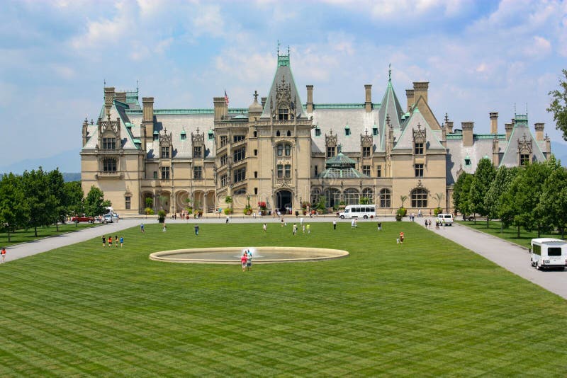 The Biltmore Estate, built by Geroge Vanderbilt II, in Ashville, North Carolina is the largest privately owned home in the United States. The Biltmore Estate, built by Geroge Vanderbilt II, in Ashville, North Carolina is the largest privately owned home in the United States.