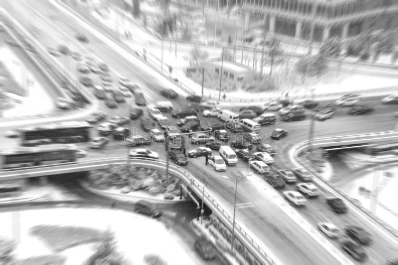 Κυκλοφοριακή συμφόρηση στοκ εικόνες