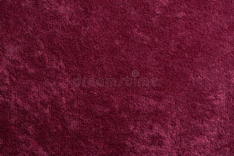Κόκκινη υπόβαθρο βελούδου ή velour σύσταση φανέλας φιαγμένη από βαμβάκι ή μαλλί με το μαλακό χνουδωτό βελούδινο meta υφασμάτων υφ στοκ φωτογραφία με δικαίωμα ελεύθερης χρήσης