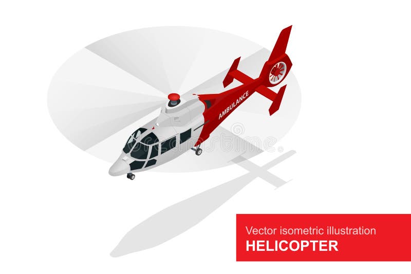 Κόκκινο ελικόπτερο Διανυσματική isometric απεικόνιση του ιατρικού ελικοπτέρου εκκένωσης Ιατρική υπηρεσία αέρα ελεύθερη απεικόνιση δικαιώματος Κόκκινο ελικόπτερο Διανυσματική isometric απεικόνιση του ιατρικού ελικοπτέρου εκκένωσης Ιατρική υπηρεσία αέρα ελεύθερη απεικόνιση δικαιώματος