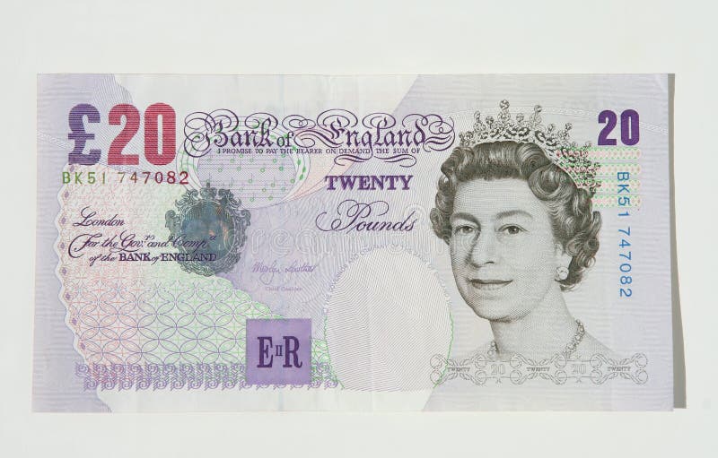 Used Â£20 note in good condition, shot with the 20D. Used Â£20 note in good condition, shot with the 20D