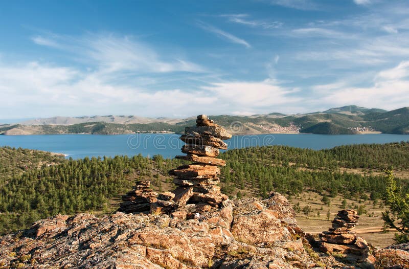 Λίμνη Baikal στοκ φωτογραφία με δικαίωμα ελεύθερης χρήσης