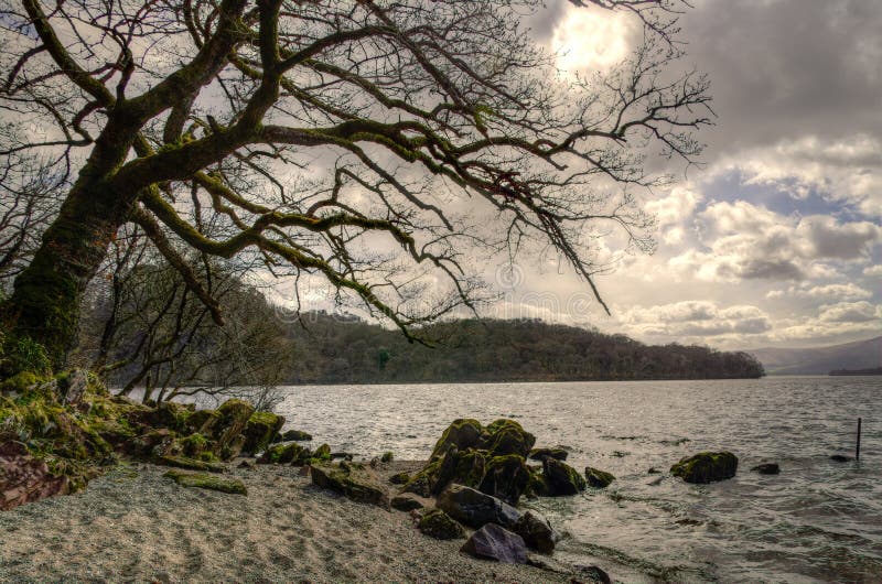 Λίμνη Lomond στη Σκωτία στοκ φωτογραφία με δικαίωμα ελεύθερης χρήσης Λίμνη Lomond στη Σκωτία στοκ φωτογραφία με δικαίωμα ελεύθερης χρήσης