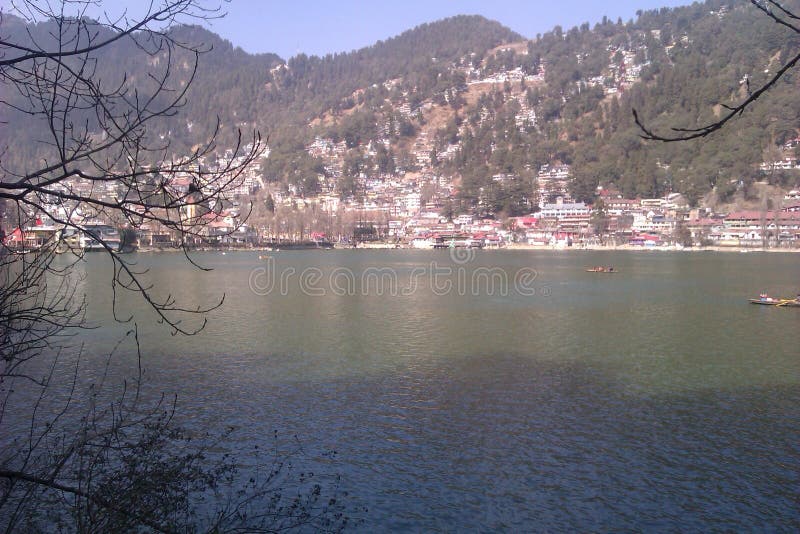 Λίμνη Nainital στοκ εικόνες Λίμνη Nainital στοκ εικόνες