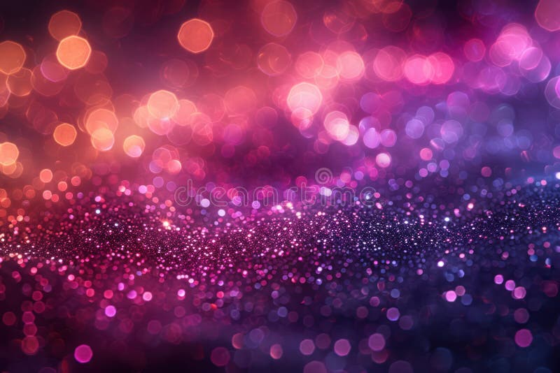 λαμπερή γιορτή : λαμπερό φόντο neon bokeh για αφίσες πολυτελείας και κάρτες απεικόνιση αποθεμάτων