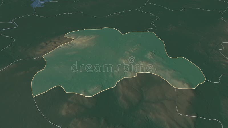λαοΐγκη ιρλανδία. ανακούφιση απεικόνιση αποθεμάτων