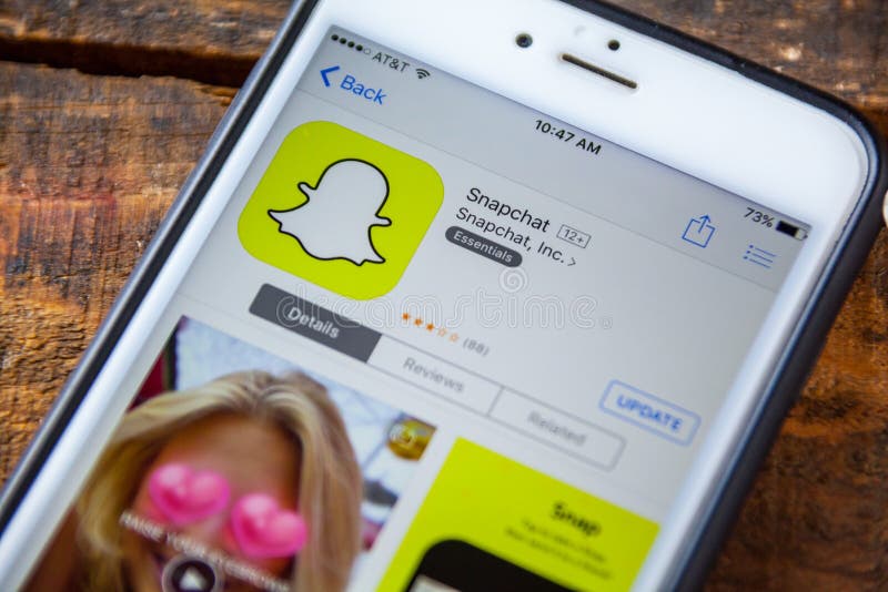 ΛΑΣ ΒΈΓΚΑΣ, NV - 22 Σεπτεμβρίου 2016 - IPhone App Snapchat στοκ φωτογραφία με δικαίωμα ελεύθερης χρήσης ΛΑΣ ΒΈΓΚΑΣ, NV - 22 Σεπτεμβρίου 2016 - IPhone App Snapchat στοκ φωτογραφία με δικαίωμα ελεύθερης χρήσης