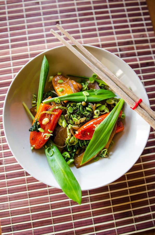 Λαχανικά stirfry στοκ εικόνα με δικαίωμα ελεύθερης χρήσης