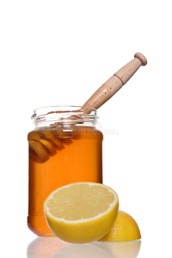 Honey and lemon, traditional medicine. Honey and lemon, traditional medicine