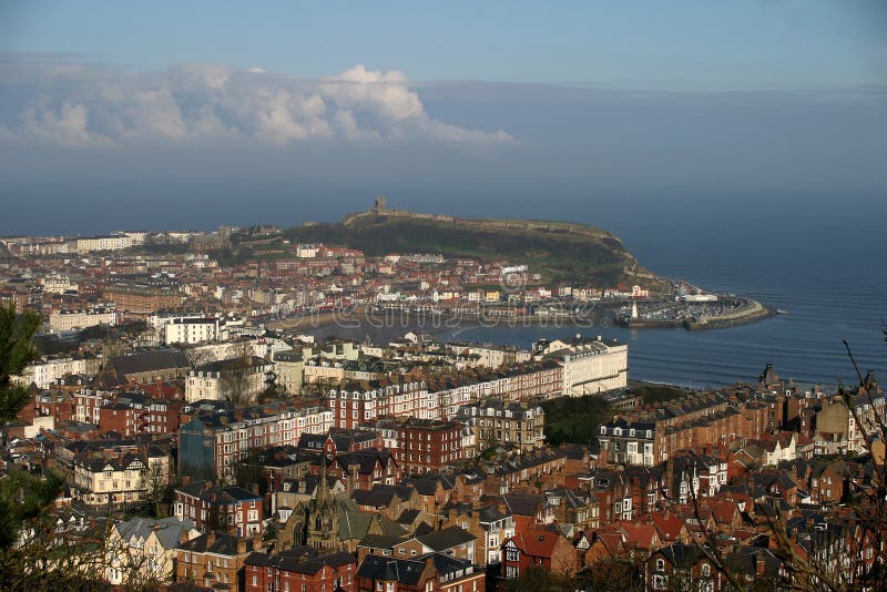 λιμάνι scarborough στοκ εικόνα λιμάνι scarborough στοκ εικόνα