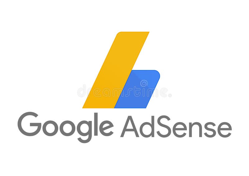Λογότυπο AdSense Google διανυσματική απεικόνιση