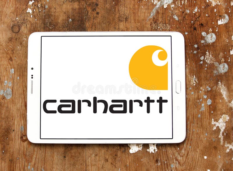 Λογότυπο επιχείρησης ενδυμασίας Carhartt στοκ φωτογραφία με δικαίωμα ελεύθερης χρήσης Λογότυπο επιχείρησης ενδυμασίας Carhartt στοκ φωτογραφία με δικαίωμα ελεύθερης χρήσης