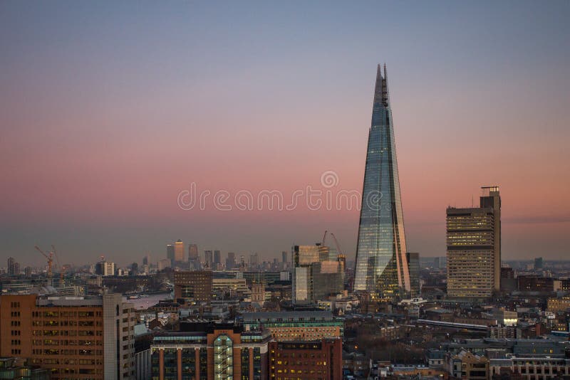 Λονδίνο shard στοκ εικόνα Λονδίνο shard στοκ εικόνα