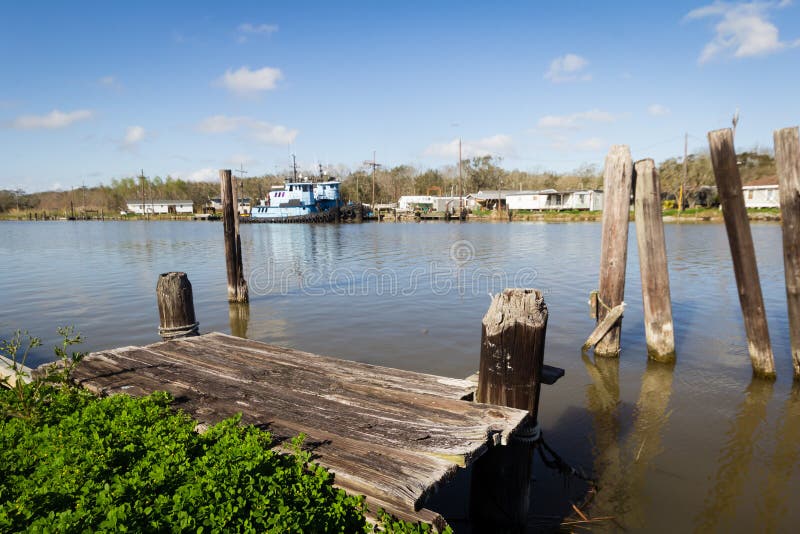A scene from Bayou Lafourche in South Louisiana. A scene from Bayou Lafourche in South Louisiana