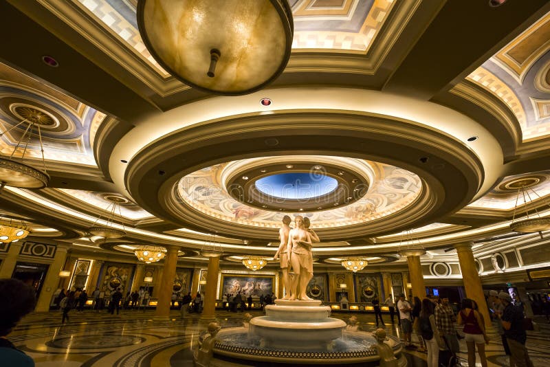 Λόμπι ξενοδοχείων του Caesars Palace, Λας Βέγκας, Νεβάδα στοκ φωτογραφία Λόμπι ξενοδοχείων του Caesars Palace, Λας Βέγκας, Νεβάδα στοκ φωτογραφία