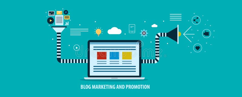 Μάρκετινγκ Blog και προωθητική χοάνη για την έννοια παραγωγής μολύβδου Επίπεδο διανυσματικό έμβλημα σχεδίου απεικόνιση αποθεμάτων Μάρκετινγκ Blog και προωθητική χοάνη για την έννοια παραγωγής μολύβδου Επίπεδο διανυσματικό έμβλημα σχεδίου απεικόνιση αποθεμάτων