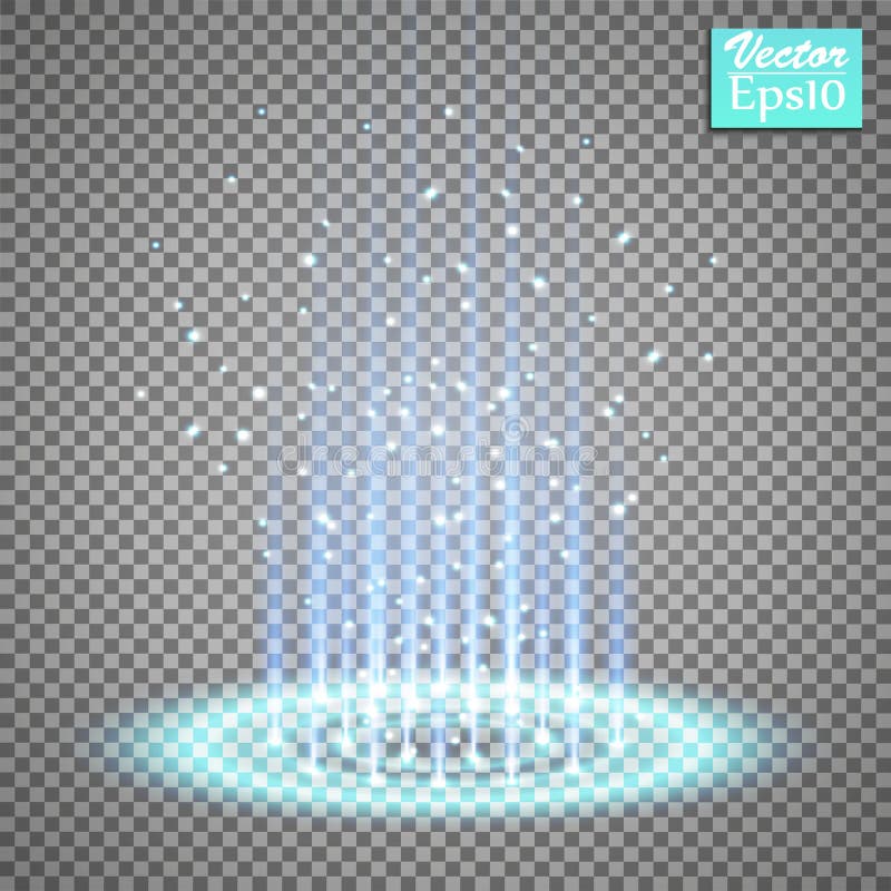 Μαγική πύλη φαντασίας Φουτουριστικό teleport Ελαφριά επίδραση Μπλε ακτίνες κεριών μιας σκηνής νύχτας με τους σπινθήρες σε έναν δι απεικόνιση αποθεμάτων Μαγική πύλη φαντασίας Φουτουριστικό teleport Ελαφριά επίδραση Μπλε ακτίνες κεριών μιας σκηνής νύχτας με τους σπινθήρες σε έναν δι απεικόνιση αποθεμάτων