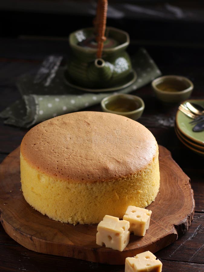 μαλακό και χνουδωτό ιαπωνικό cheesecake. απαλές και αφράτες υφές ιαπωνικού cheesecake light και λιγότερο γλυκές για ώρα τσαγιού