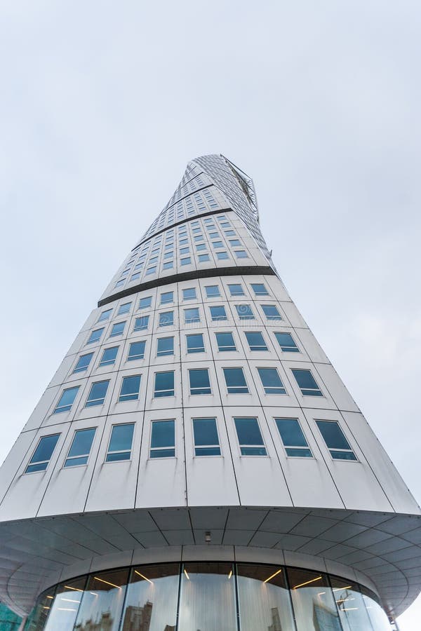 Turning Torso building in Malmö, Sweden. Turning Torso building in Malmö, Sweden