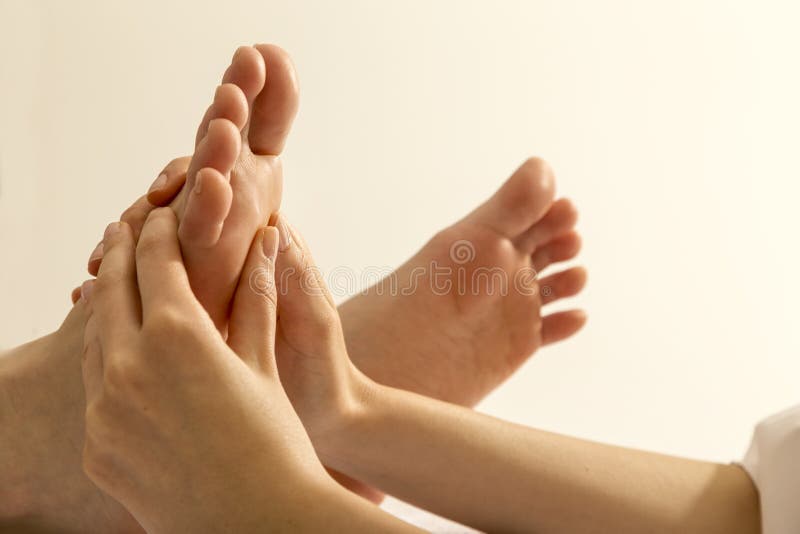 Μασάζ ποδιών στοκ φωτογραφίες