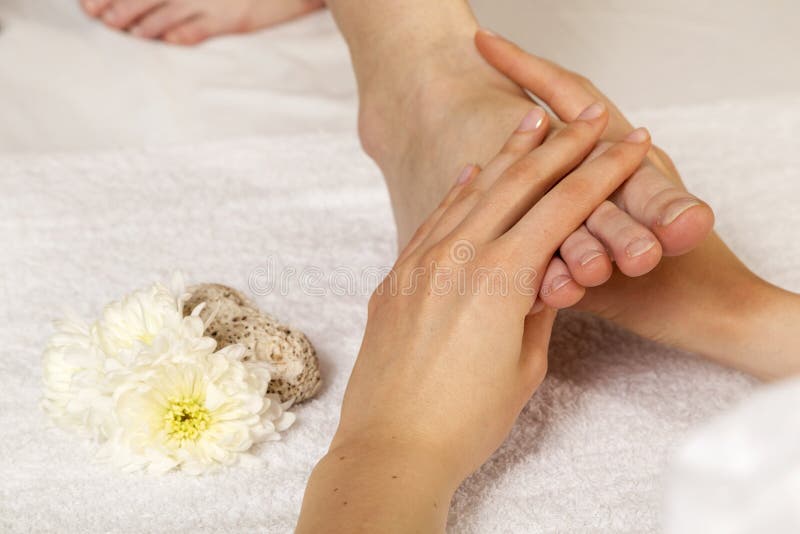 Μασάζ ποδιών στοκ εικόνες