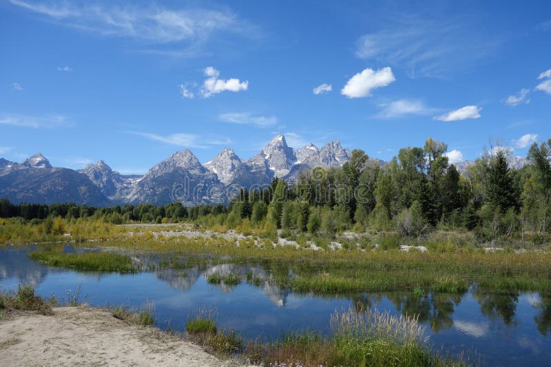 μεγάλο εθνικό πάρκο teton στοκ εικόνες μεγάλο εθνικό πάρκο teton στοκ εικόνες