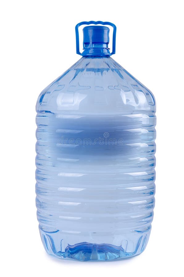 Big bottle of water on a white background. Big bottle of water on a white background