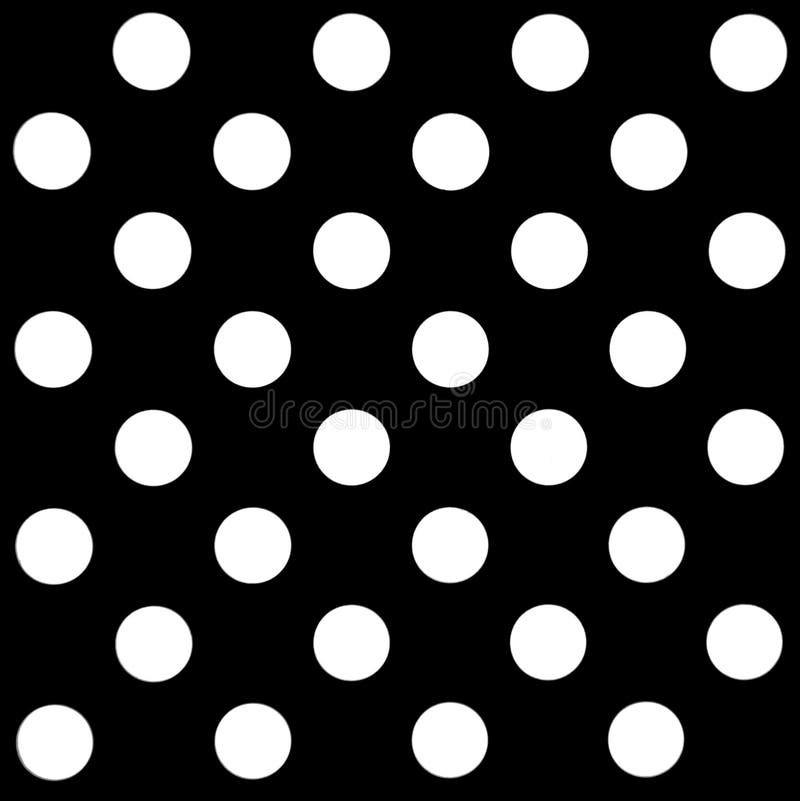 Seamless pattern of large white polka dots on a black background for arts, crafts, fabrics, decorating, albums and scrap books. Seamless pattern of large white polka dots on a black background for arts, crafts, fabrics, decorating, albums and scrap books.