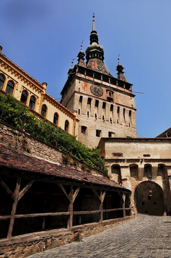 μεσαιωνικό sighisoara πόλεων στοκ φωτογραφία με δικαίωμα ελεύθερης χρήσης μεσαιωνικό sighisoara πόλεων στοκ φωτογραφία με δικαίωμα ελεύθερης χρήσης